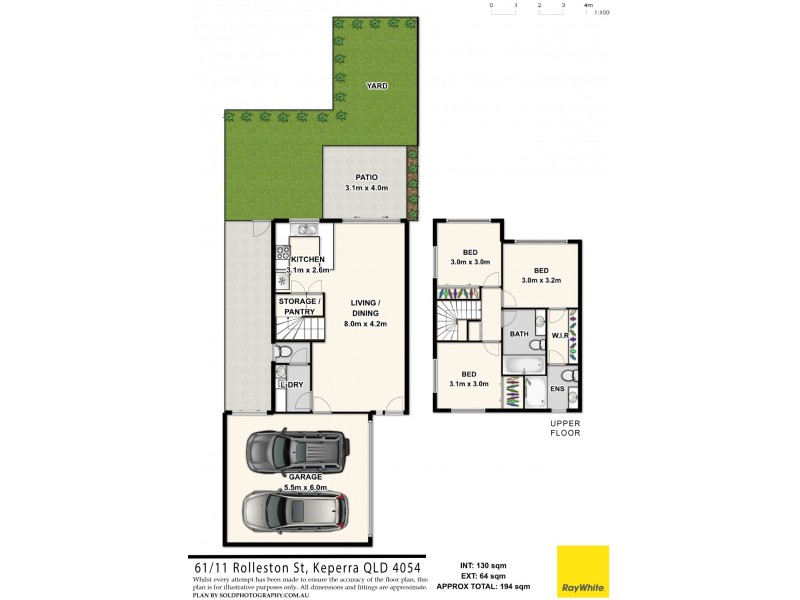 61/11 Rolleston Street, Keperra QLD 4054 Floorplan