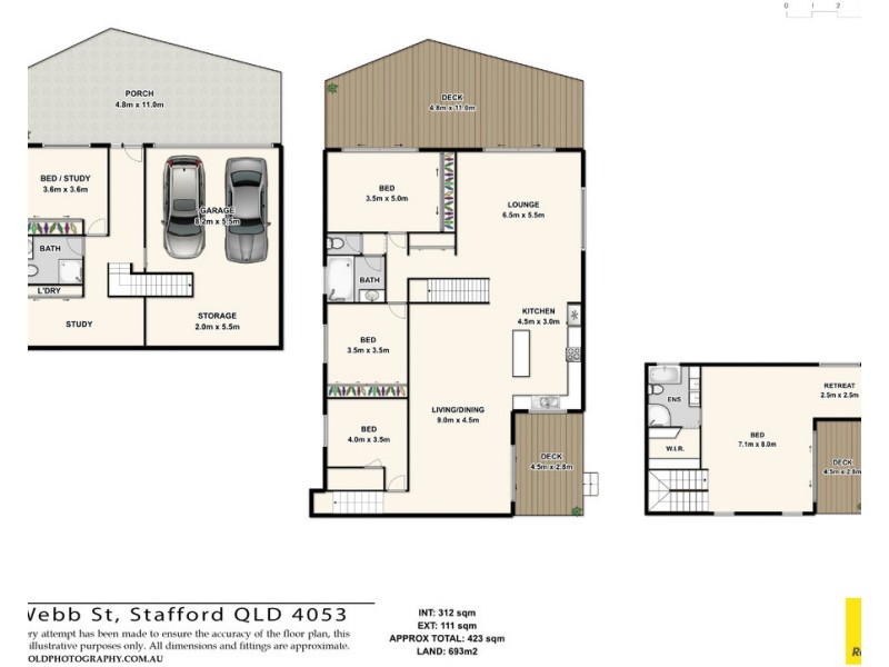72 Webb Street, Stafford QLD 4053 Floorplan