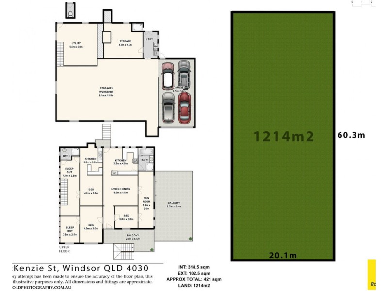 9 Mckenzie Street, Windsor QLD 4030 Floorplan
