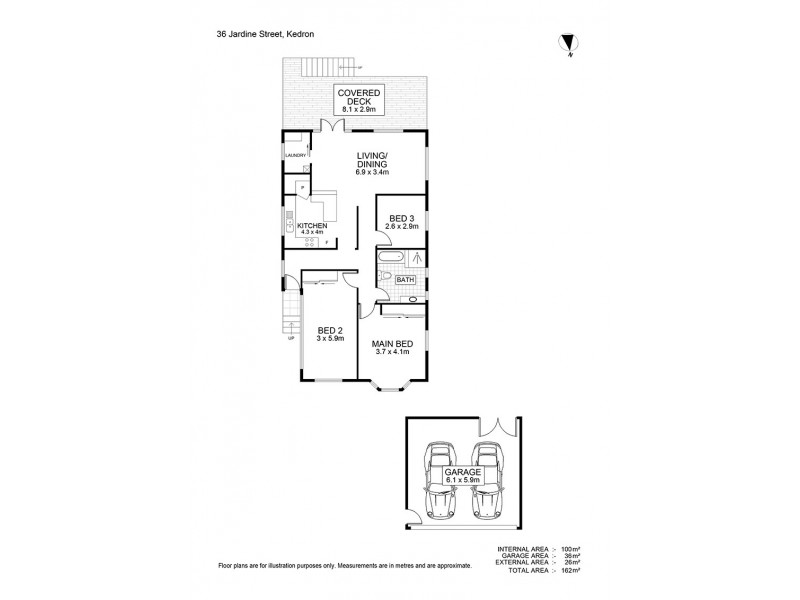 36 Jardine Street, Kedron QLD 4031 Floorplan