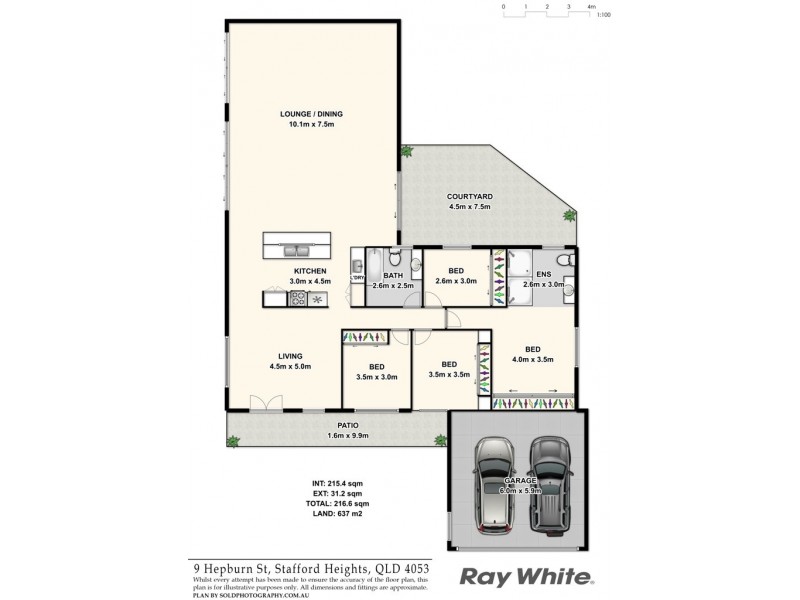 9 Hepburn Street, Stafford Heights QLD 4053 Floorplan
