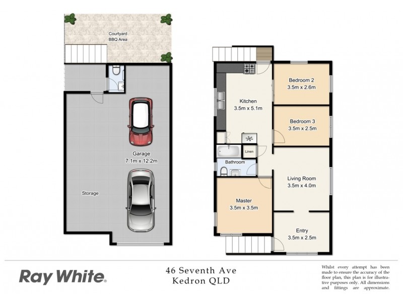 46 Seventh Avenue, Kedron QLD 4031 Floorplan