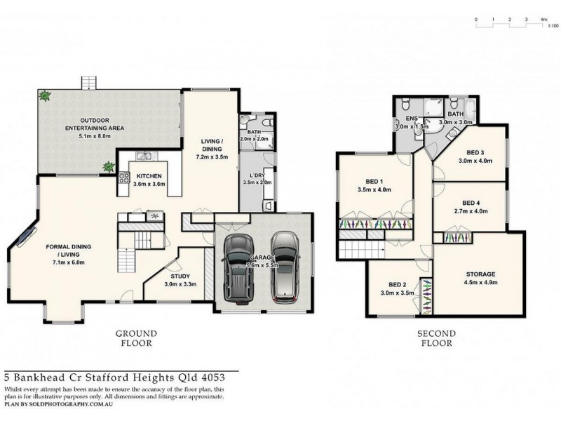 5 Bankhead Crescent, Stafford Heights QLD 4053 Floorplan