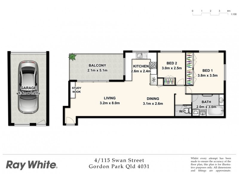 4/115 Swan Street, Gordon Park QLD 4031 Floorplan