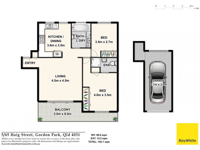 5/65 Haig Street, Gordon Park QLD 4031 Floorplan