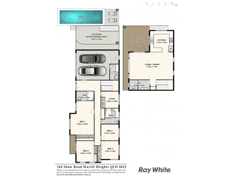 164 Shaw Road, Wavell Heights QLD 4012 Floorplan