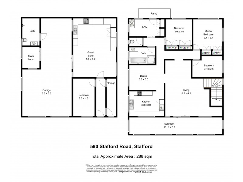 590 Stafford Road, Stafford QLD 4053 Floorplan