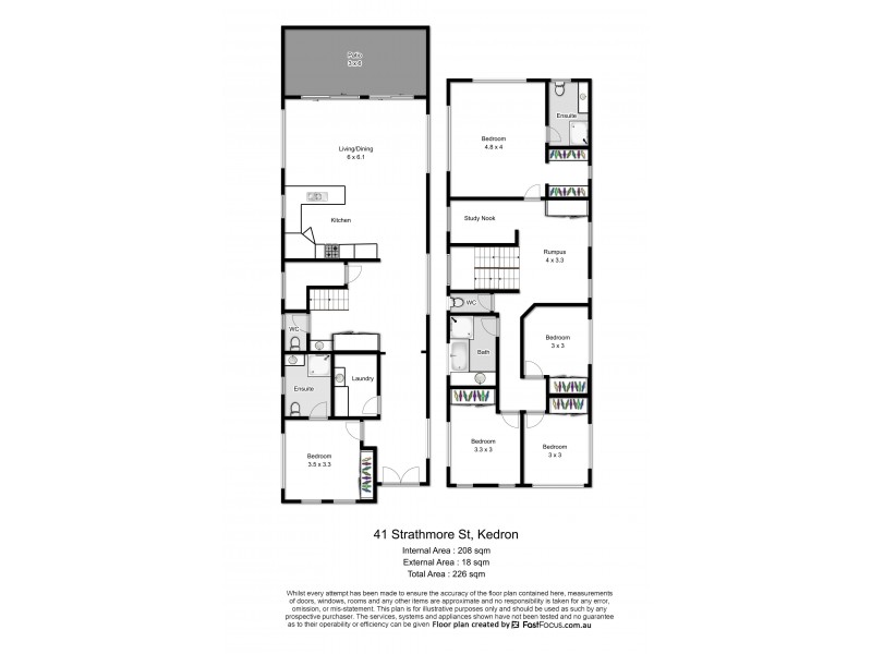41 Strathmore Street, Kedron QLD 4031 Floorplan