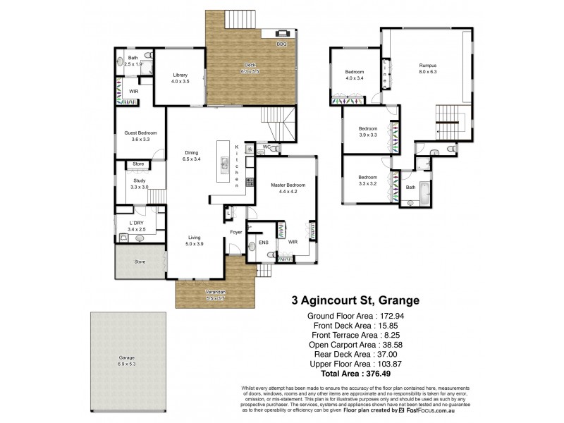 3 Agincourt Street, Grange QLD 4051 Floorplan