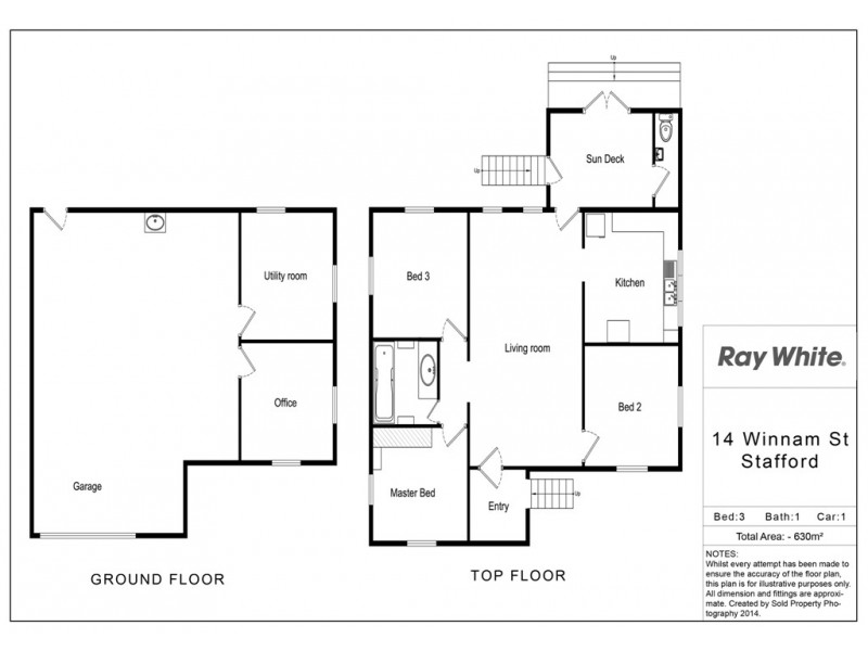 14 Winnam Street, Stafford QLD 4053 Floorplan