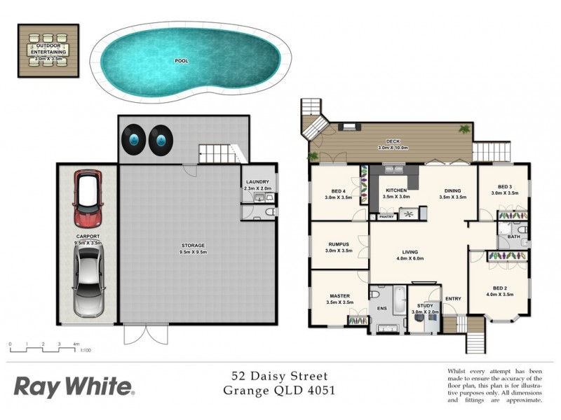 52 Daisy Street, Grange QLD 4051 Floorplan