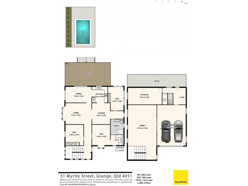 31 Myrtle Street, Grange QLD 4051 Floorplan