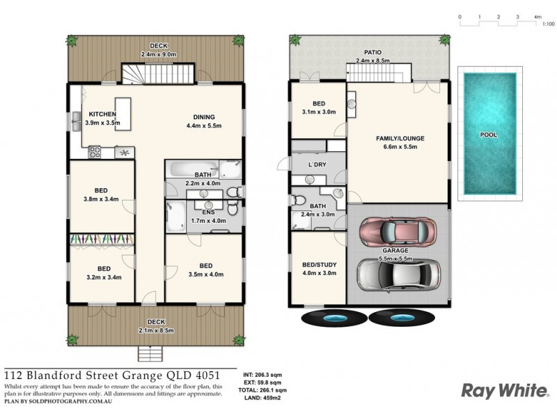 112 Blandford Street, Grange QLD 4051 Floorplan