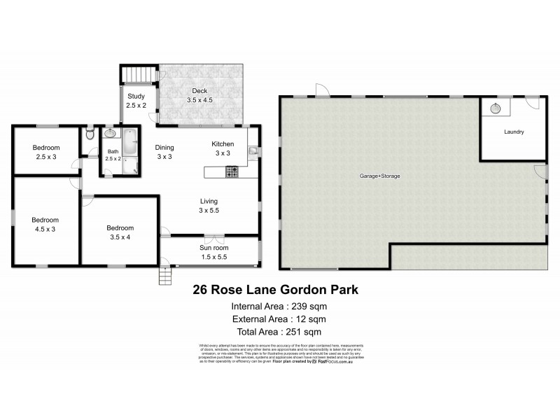 26 Rose Lane, Gordon Park QLD 4031 Floorplan