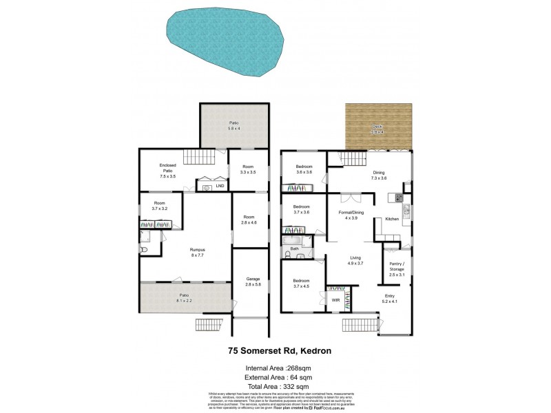 75 Somerset Road, Kedron QLD 4031 Floorplan