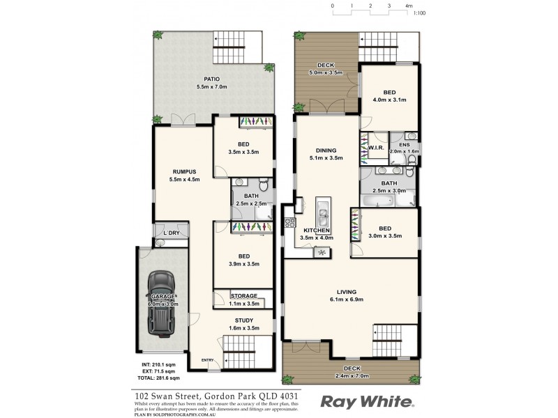 102 Swan Street, Gordon Park QLD 4031 Floorplan