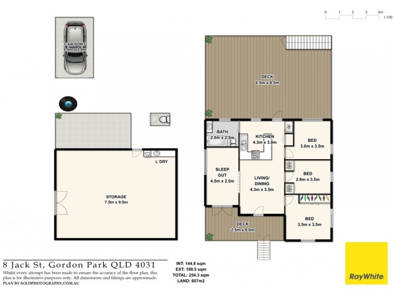 8 Jack Street, Gordon Park QLD 4031 Floorplan
