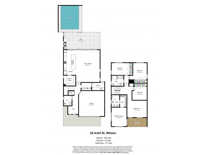 26 Antill Street, Wilston QLD 4051 Floorplan
