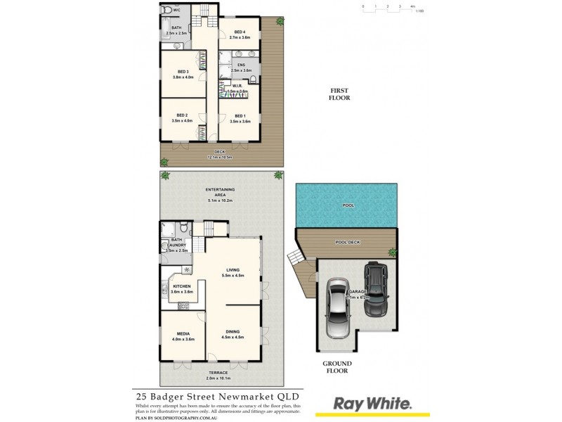 25 Badger Street, Newmarket QLD 4051 Floorplan