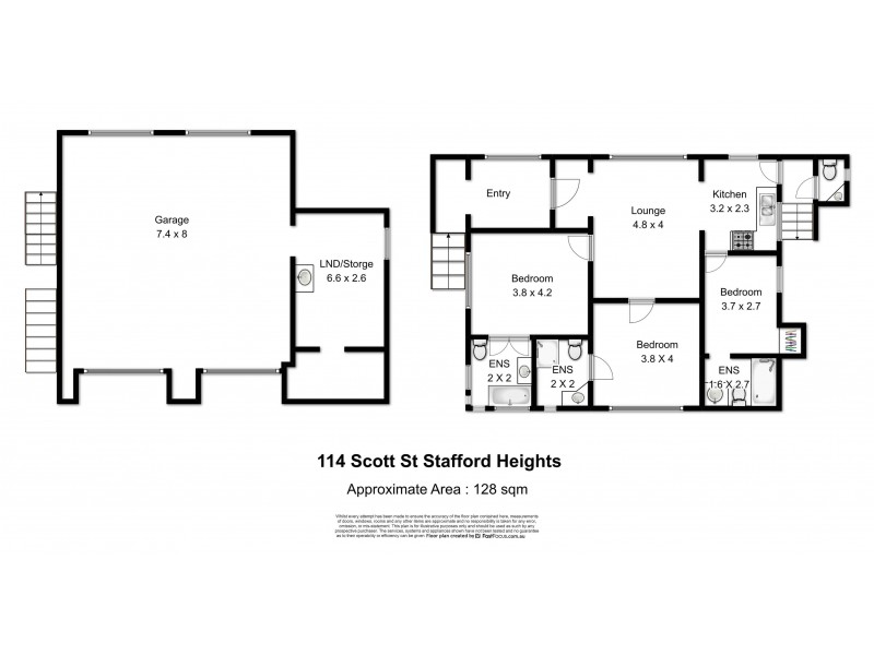 114 Scott Street, Stafford Heights QLD 4053 Floorplan