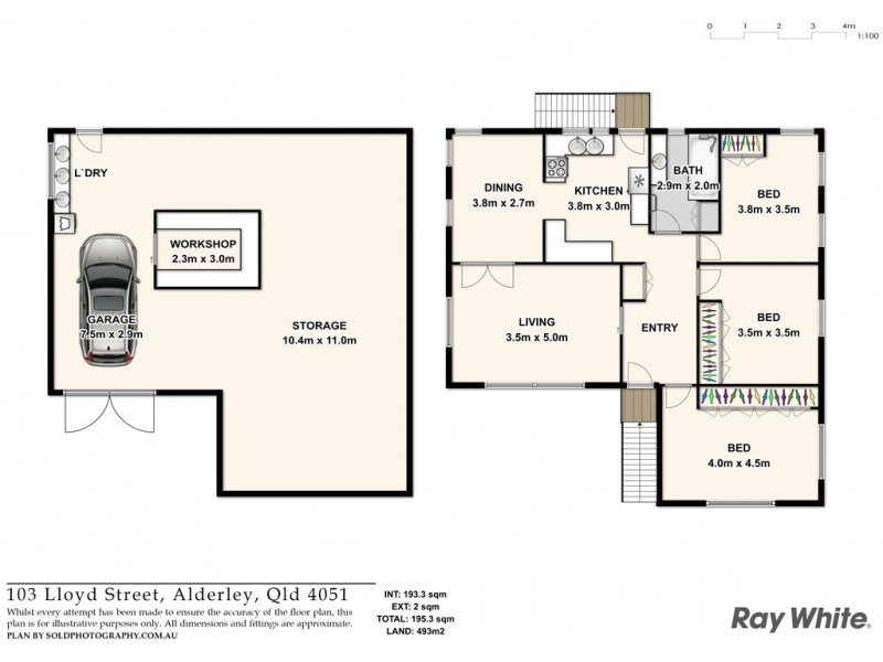 103 Lloyd Street, Alderley QLD 4051 Floorplan