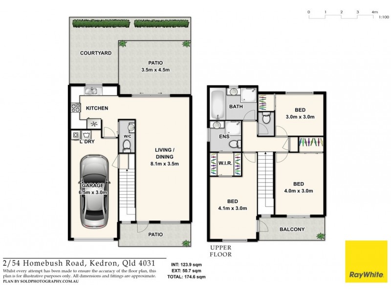 1/54 Homebush Road, Kedron QLD 4031 Floorplan