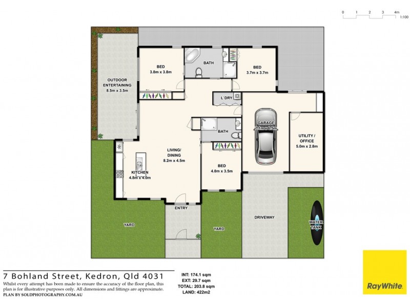 7 Bohland Street, Kedron QLD 4031 Floorplan