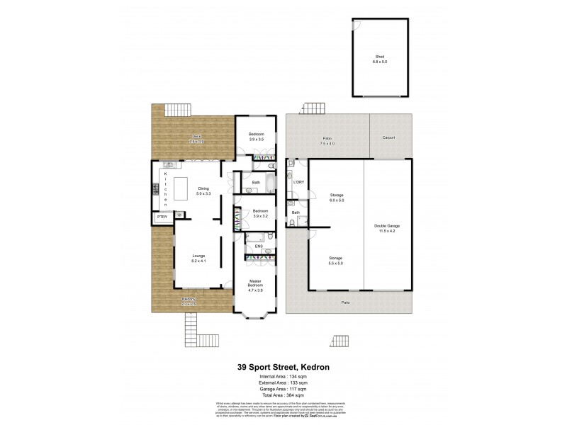 39 Sport Street, Kedron QLD 4031 Floorplan