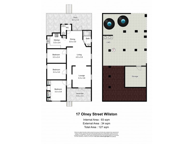 17 Olney Street, Wilston QLD 4051 Floorplan