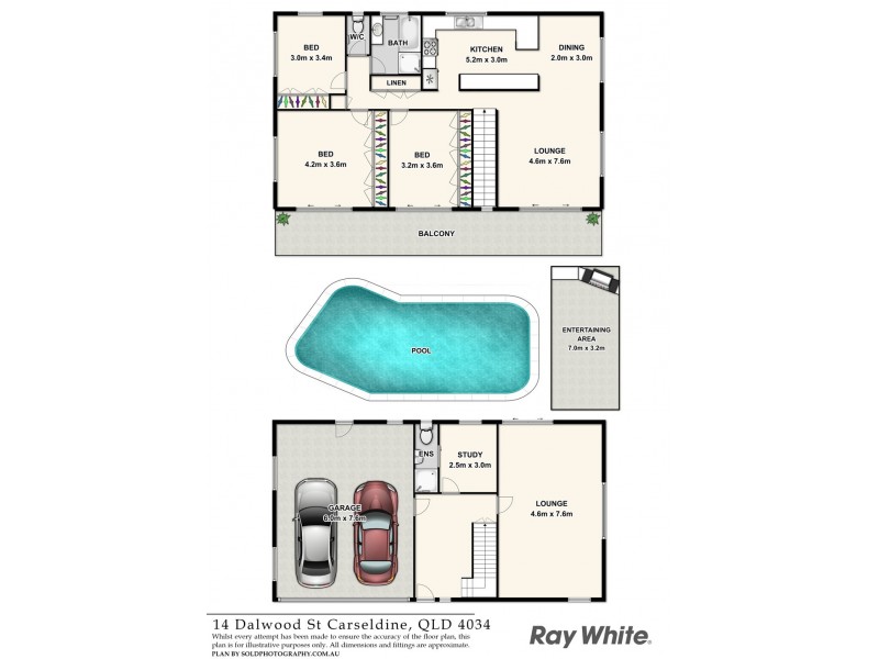 14 Dalwood Street, Carseldine QLD 4034 Floorplan