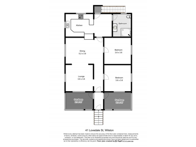 41 Lovedale Street, Wilston QLD 4051 Floorplan