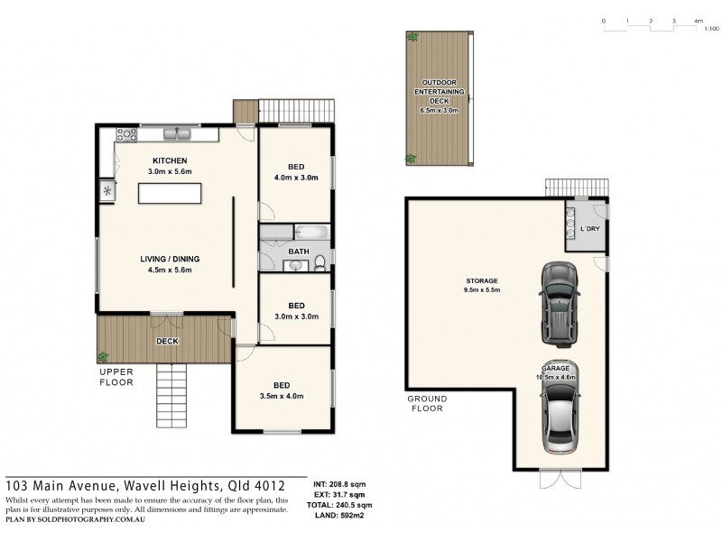 103 Main Avenue, Wavell Heights QLD 4012 Floorplan