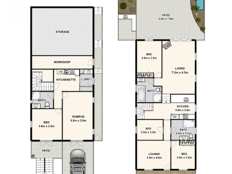 36 Swan Terrace, Windsor QLD 4030 Floorplan