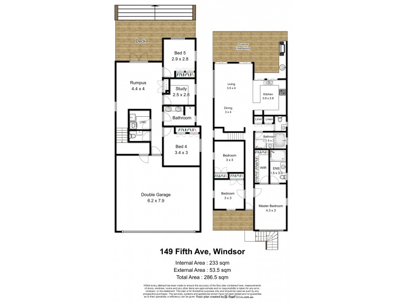 149 Fifth Avenue, Windsor QLD 4030 Floorplan