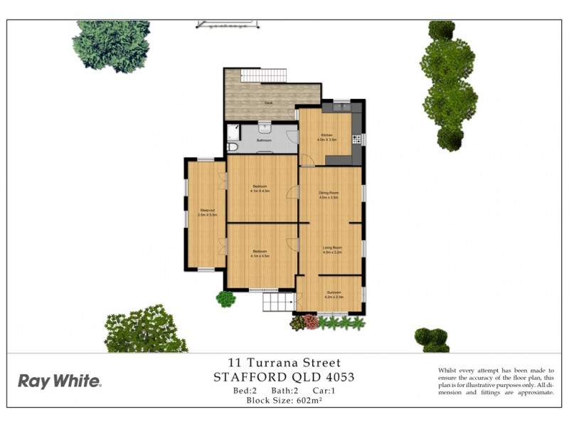 11 Turrana Street, Stafford QLD 4053 Floorplan