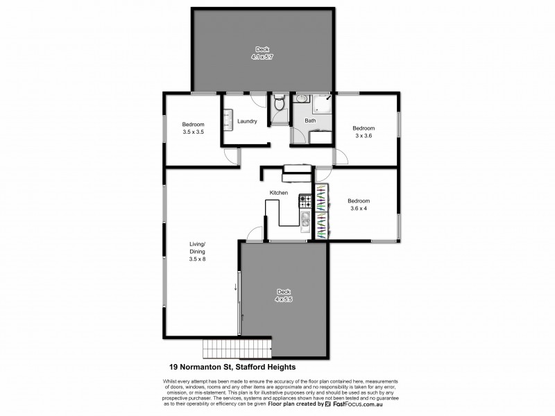 19 Normanton Street, Stafford Heights QLD 4053 Floorplan