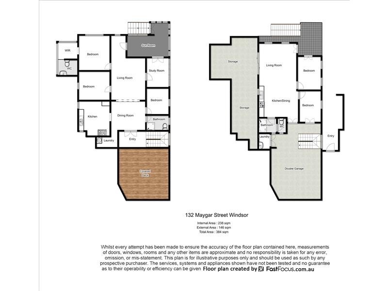 132 Maygar Street, Windsor QLD 4030 Floorplan