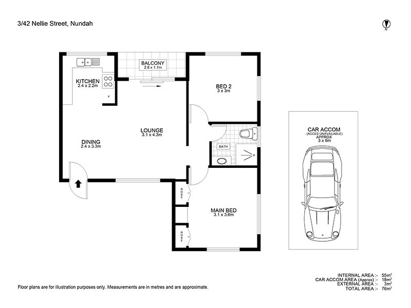 3/42 Nellie Street, Nundah QLD 4012