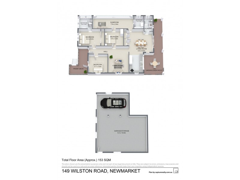 149 Wilston Road, Newmarket QLD 4051 Floorplan