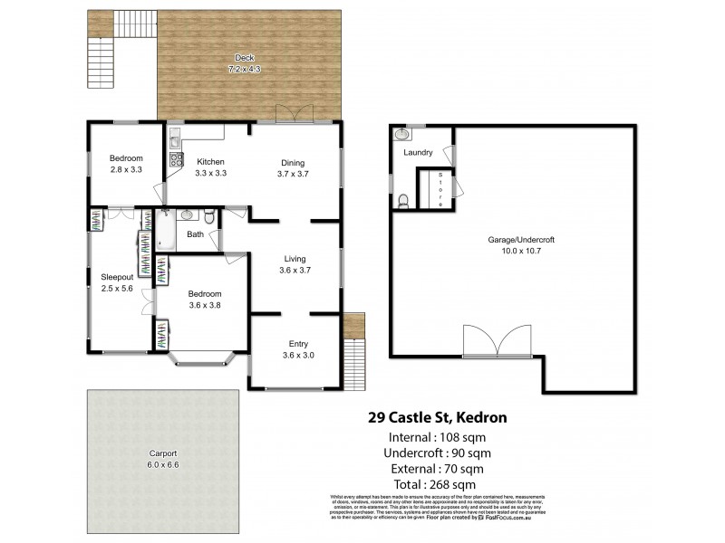 29 Castle Street, Kedron QLD 4031 Floorplan