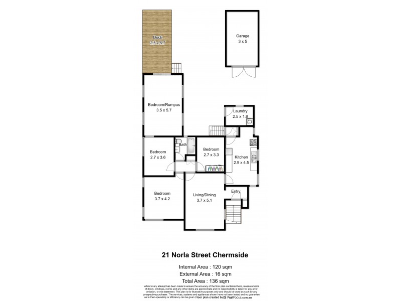 21 Norla Street, Chermside QLD 4032 Floorplan