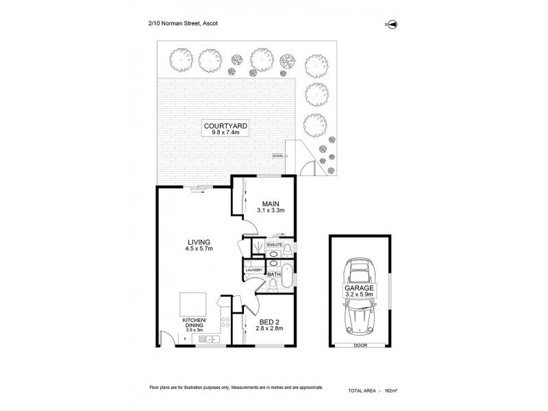 2/10 Norman Street, Ascot QLD 4007 Floorplan