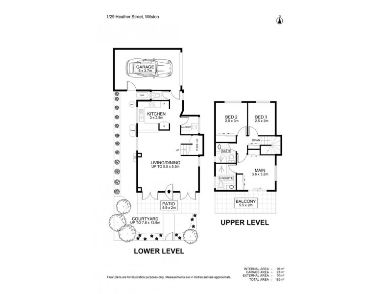 1/29 Heather Street, Wilston QLD 4051 Floorplan