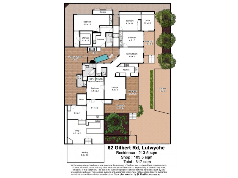 58 Gilbert Road, Lutwyche QLD 4030 Floorplan