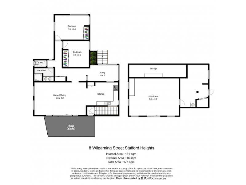 8 Wilgarning Street, Stafford Heights QLD 4053 Floorplan