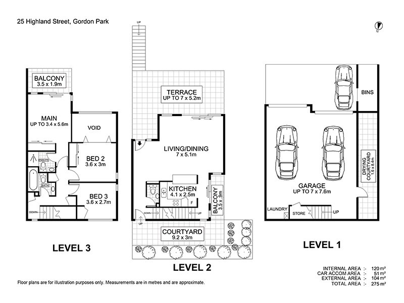 25 Highland Street, Gordon Park QLD 4031 Floorplan