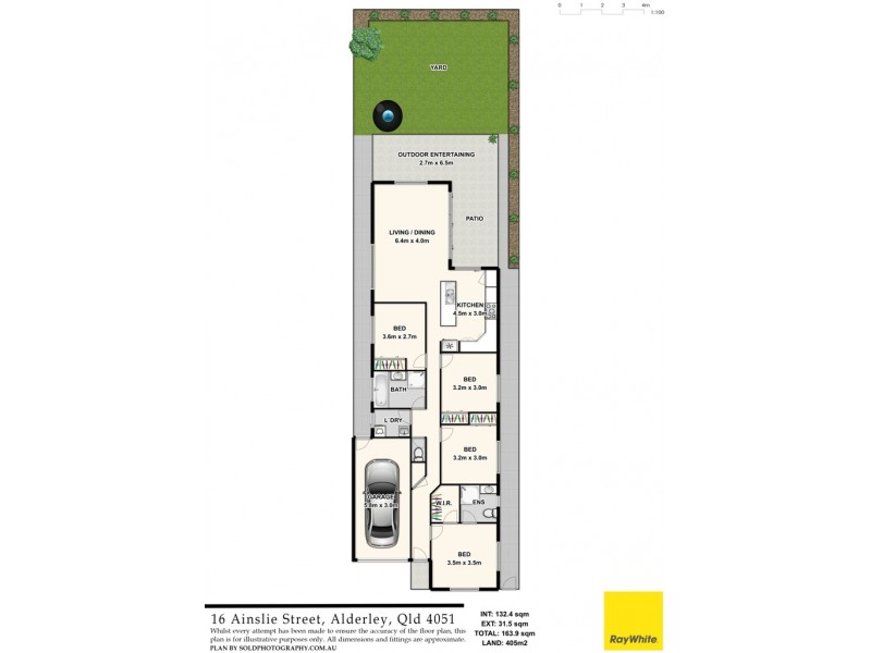 16 Ainslie Street, Alderley QLD 4051 Floorplan