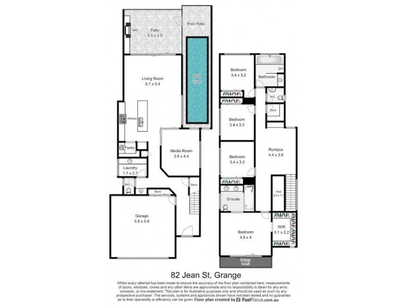 82 Jean Street, Grange QLD 4051 Floorplan