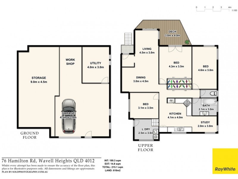 76 Hamilton Road (Driveway off Ennor Street), Wavell Heights QLD 4012 Floorplan