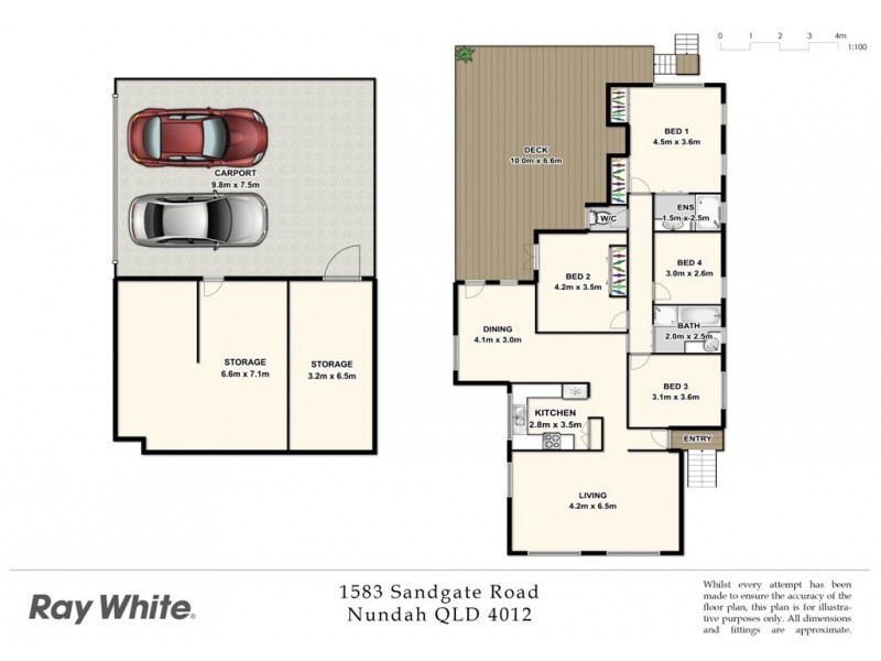 1583 Sandgate Road, Nundah QLD 4012 Floorplan